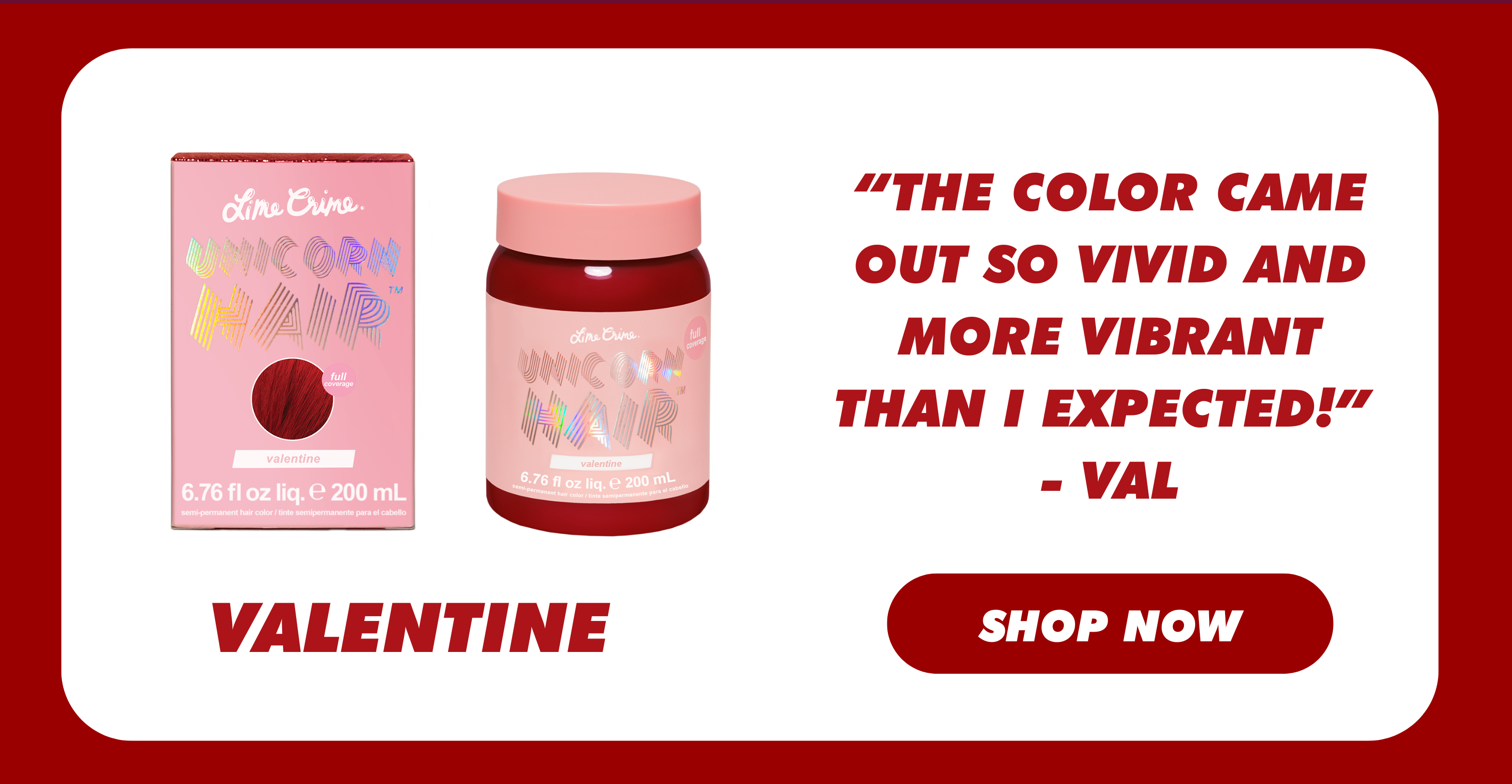 VALENTINE | SHOP NOW