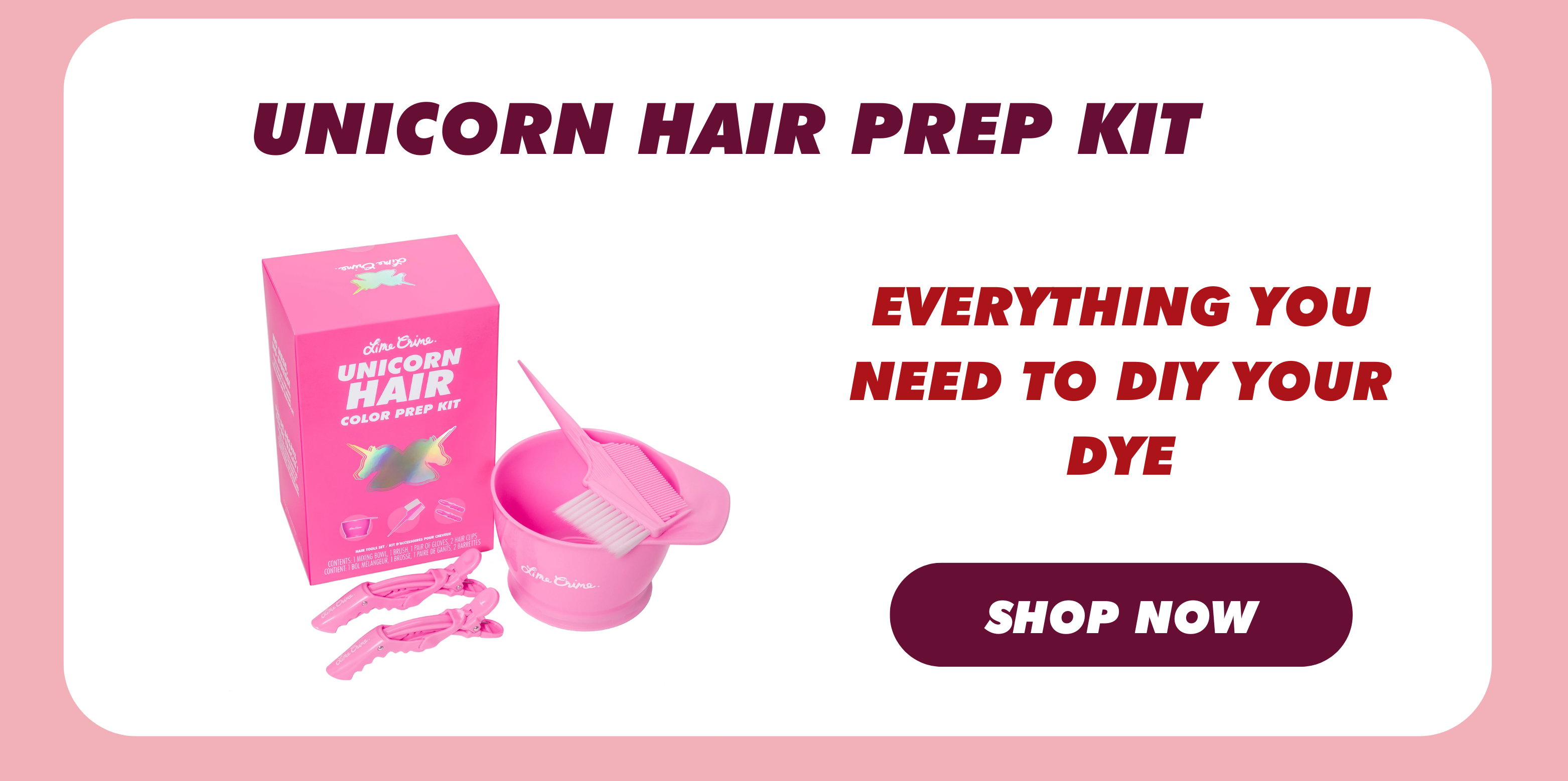 UNICORN HAIR PREP KIT | EVERYTHING YOU NEED TO DIY YOUR DYE | SHOP NOW
