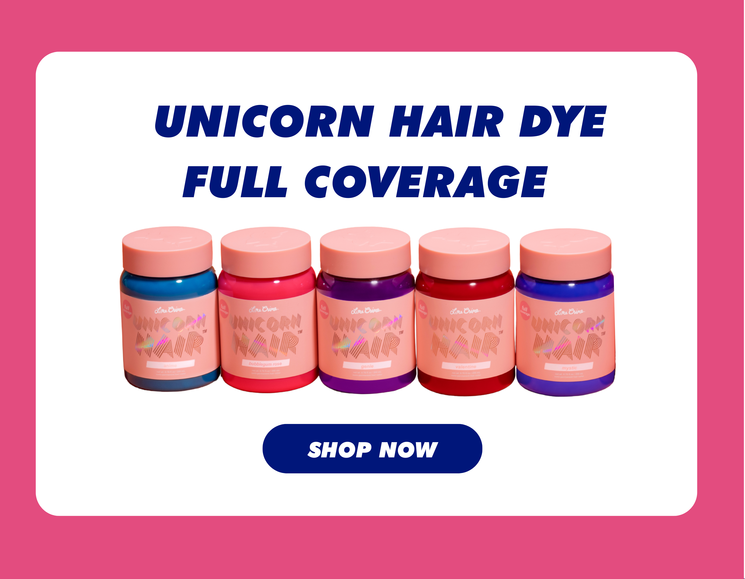 UNICORN HAIR DYE FULL COVERAGE