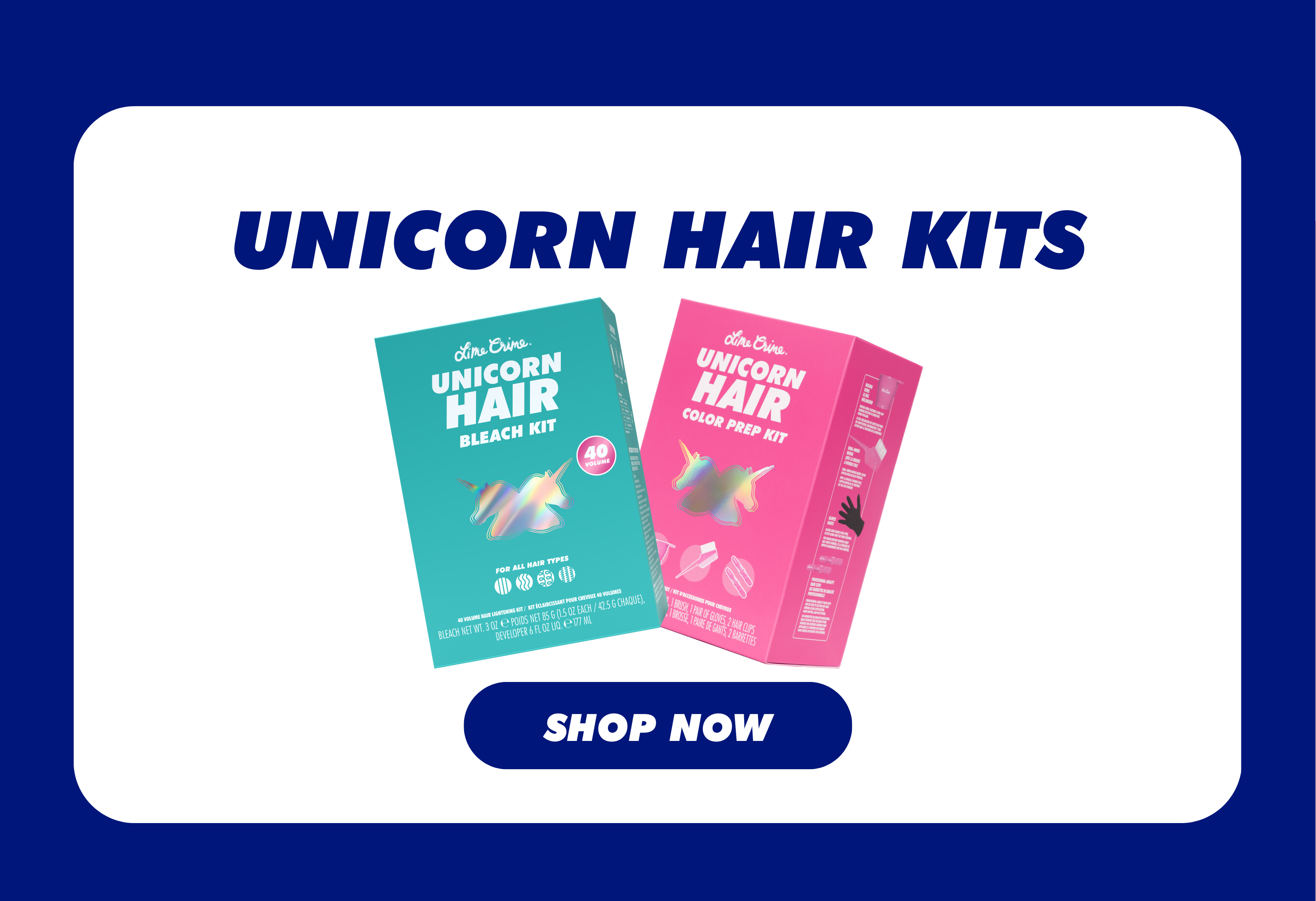 UNICORN HAIR KITS | BLEACH KIT + PREP KIT