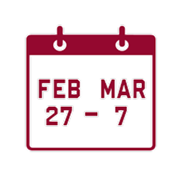 February 27 to March 7