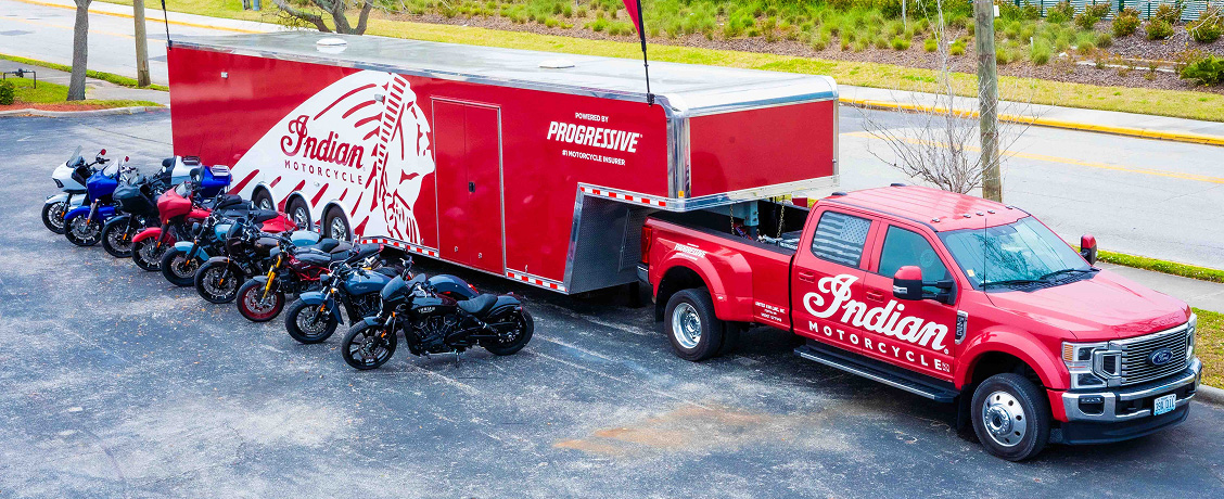 Demo Event, test ride an Indian Motorcycle