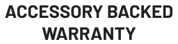 Accessory Backed Warranty