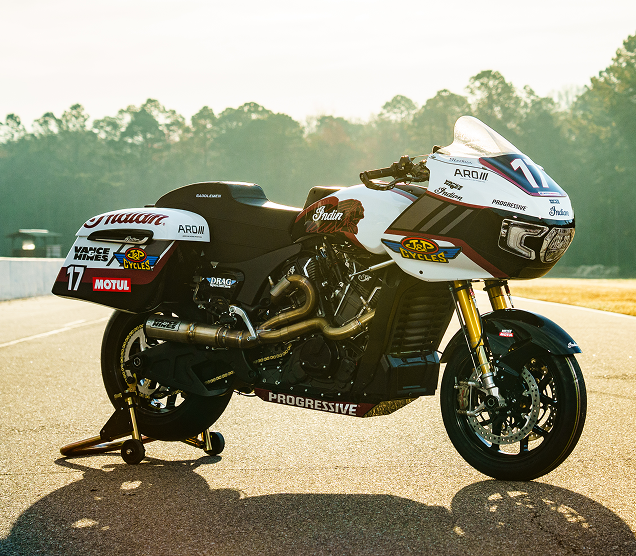 Indian Motorcycles and Vance and Hines