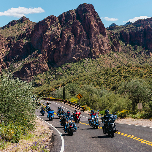 Riders in Phoenix Arizona