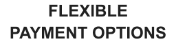 Flexible Payment Options