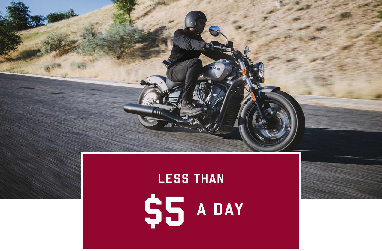 Less than $5 a day