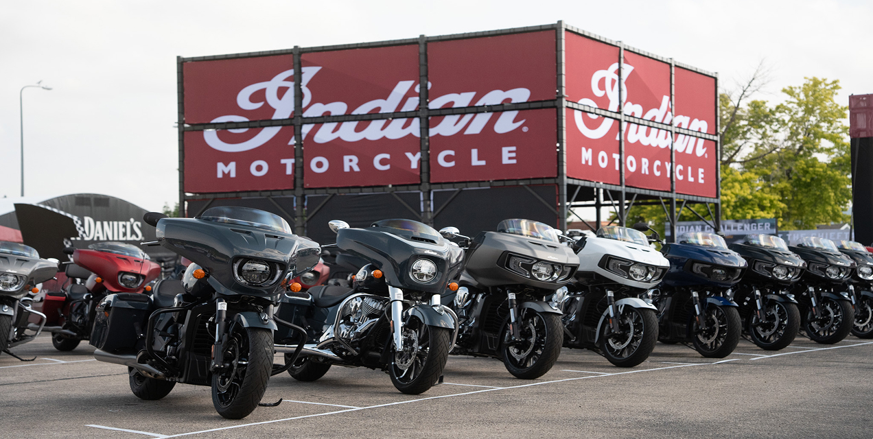 Indian Motorcycles at Sturgis Motorcycle Rally
