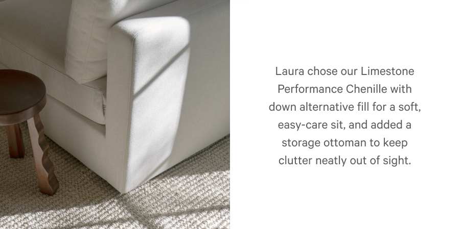 In Limestone Performance Chenille