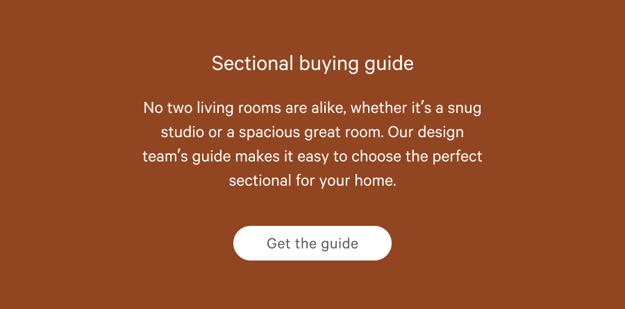 Sectional buying guide