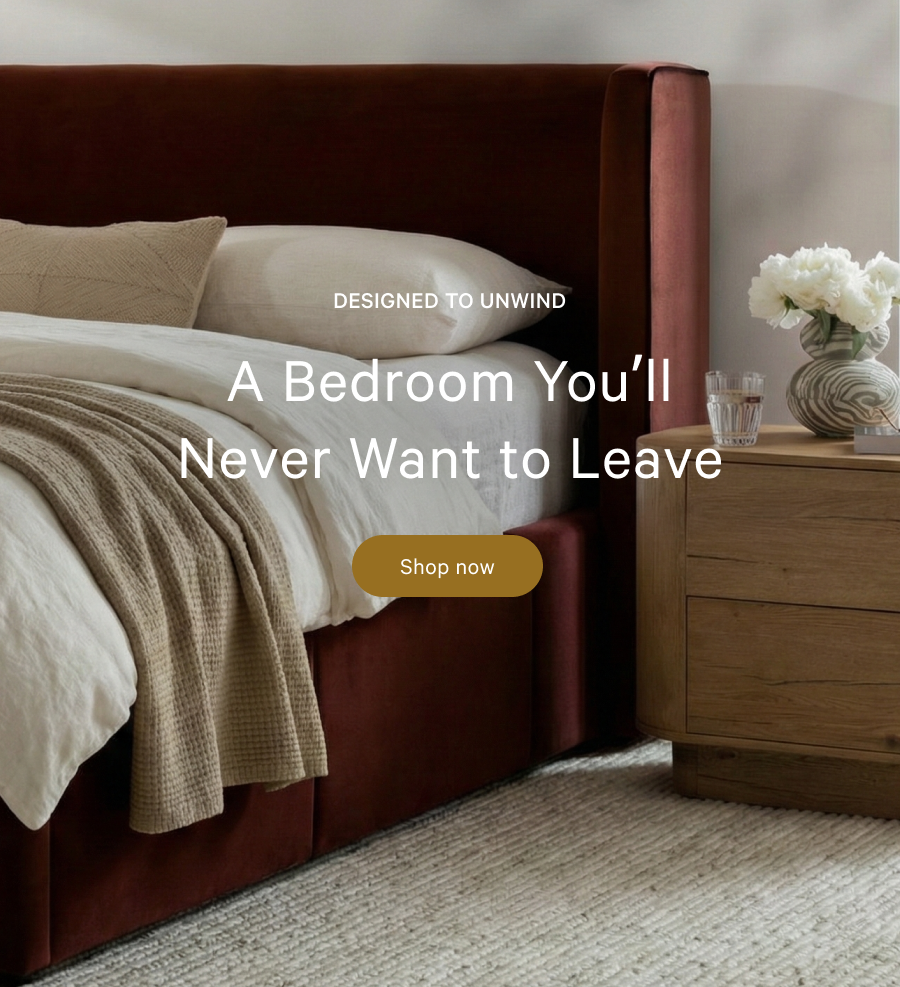 A bedroom you'll never want to leave