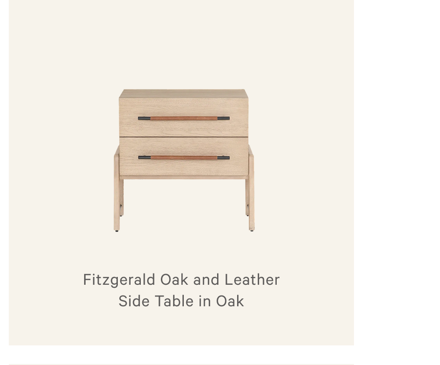 Fitzgerald Oak Side Table