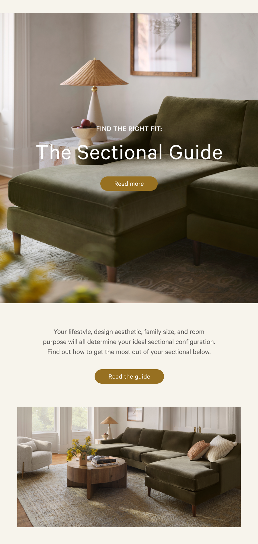 Sectional buying guide