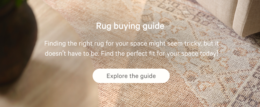 Rug buying guide