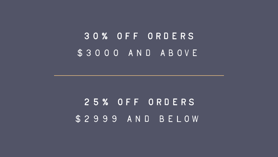 Up to 30% off