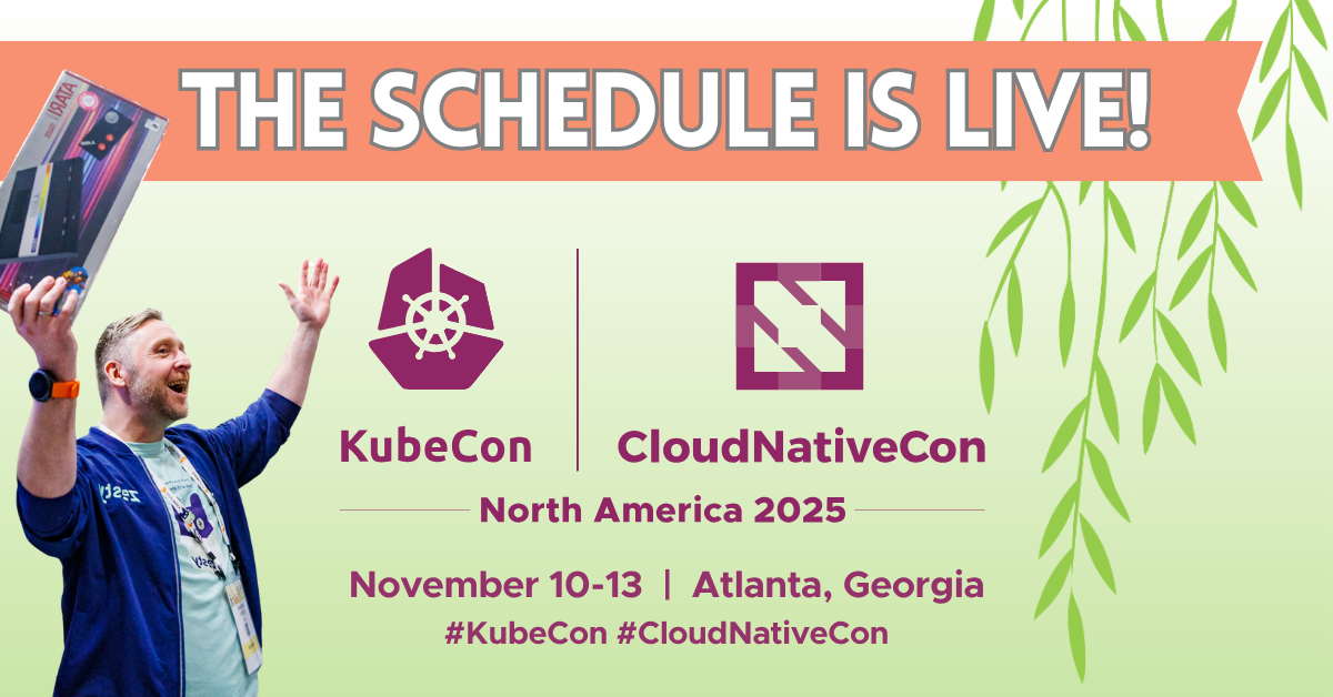 Kubecon NA 2025 Schedule (Email)