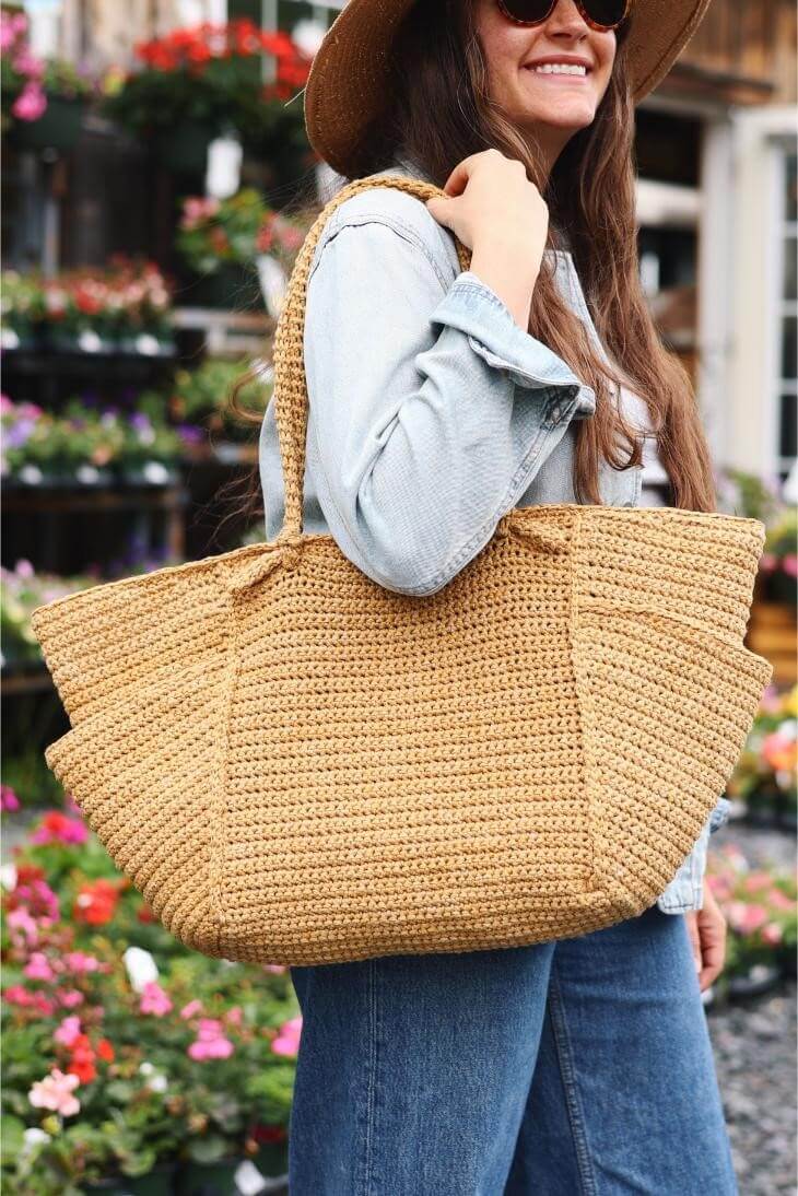 Image of Crochet Kit -Marisol Basket Tote