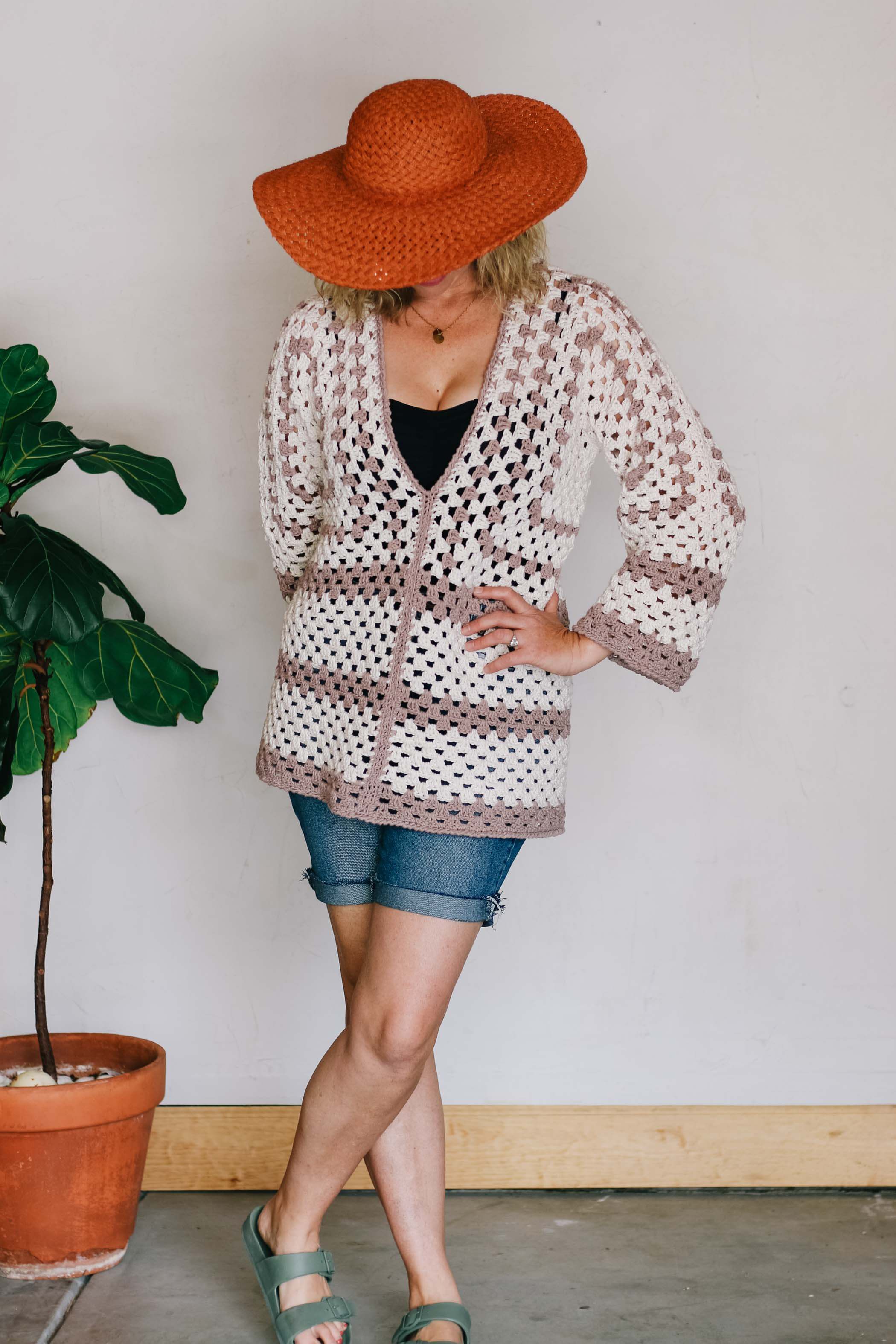 Image of Crochet Kit - Dune Drifter Beach Coverup