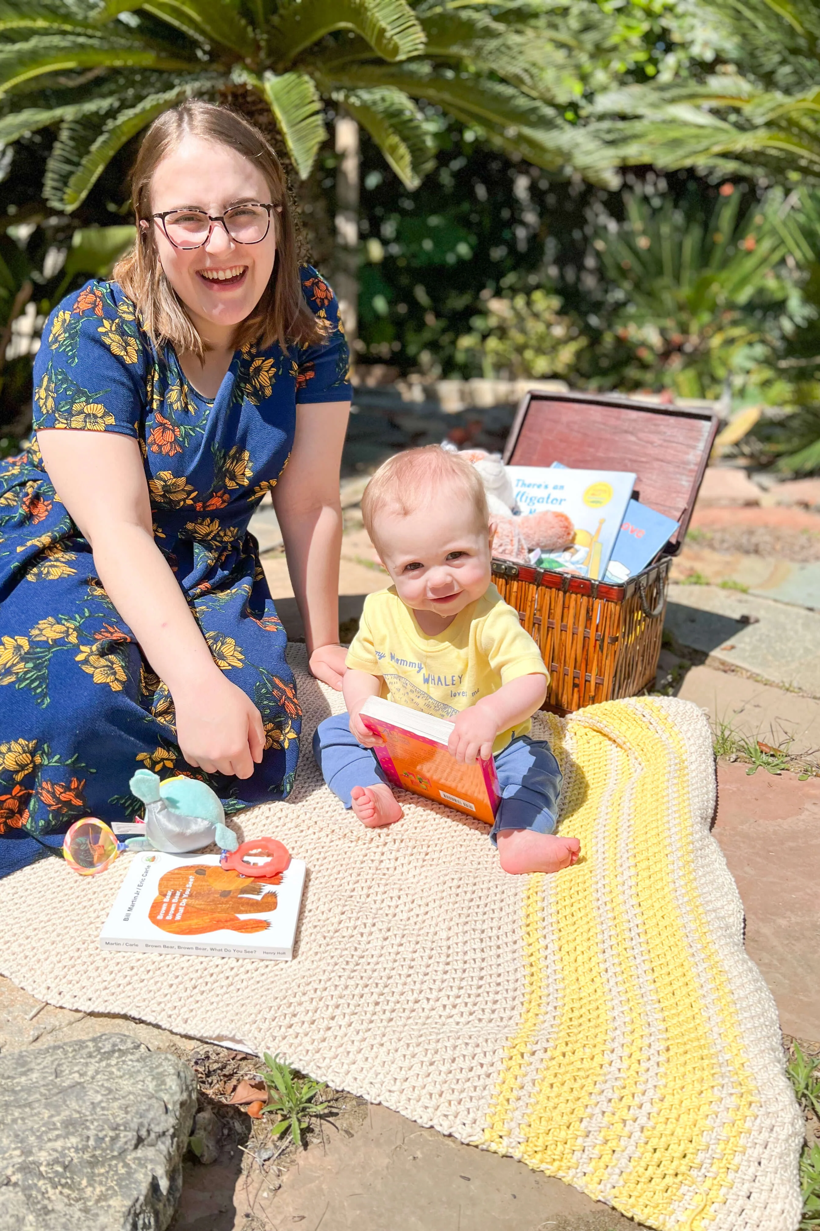 Image of Crochet Kit - Sunshine Picnic Blanket + Bag