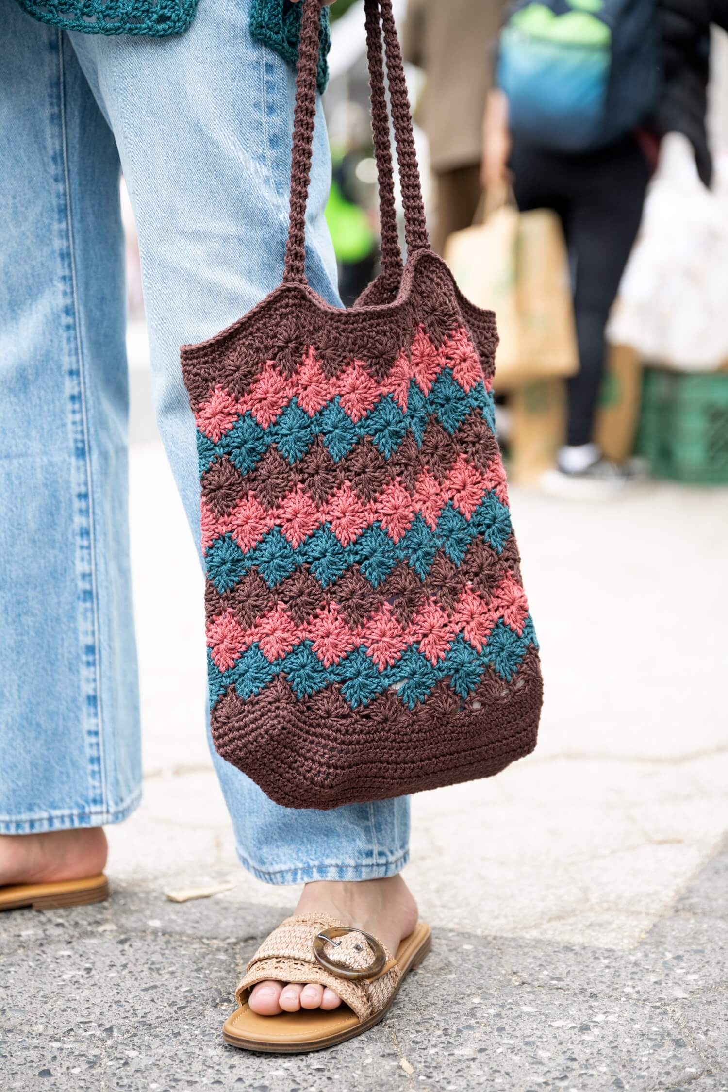 Image of Crochet Kit - Harlequin Bag