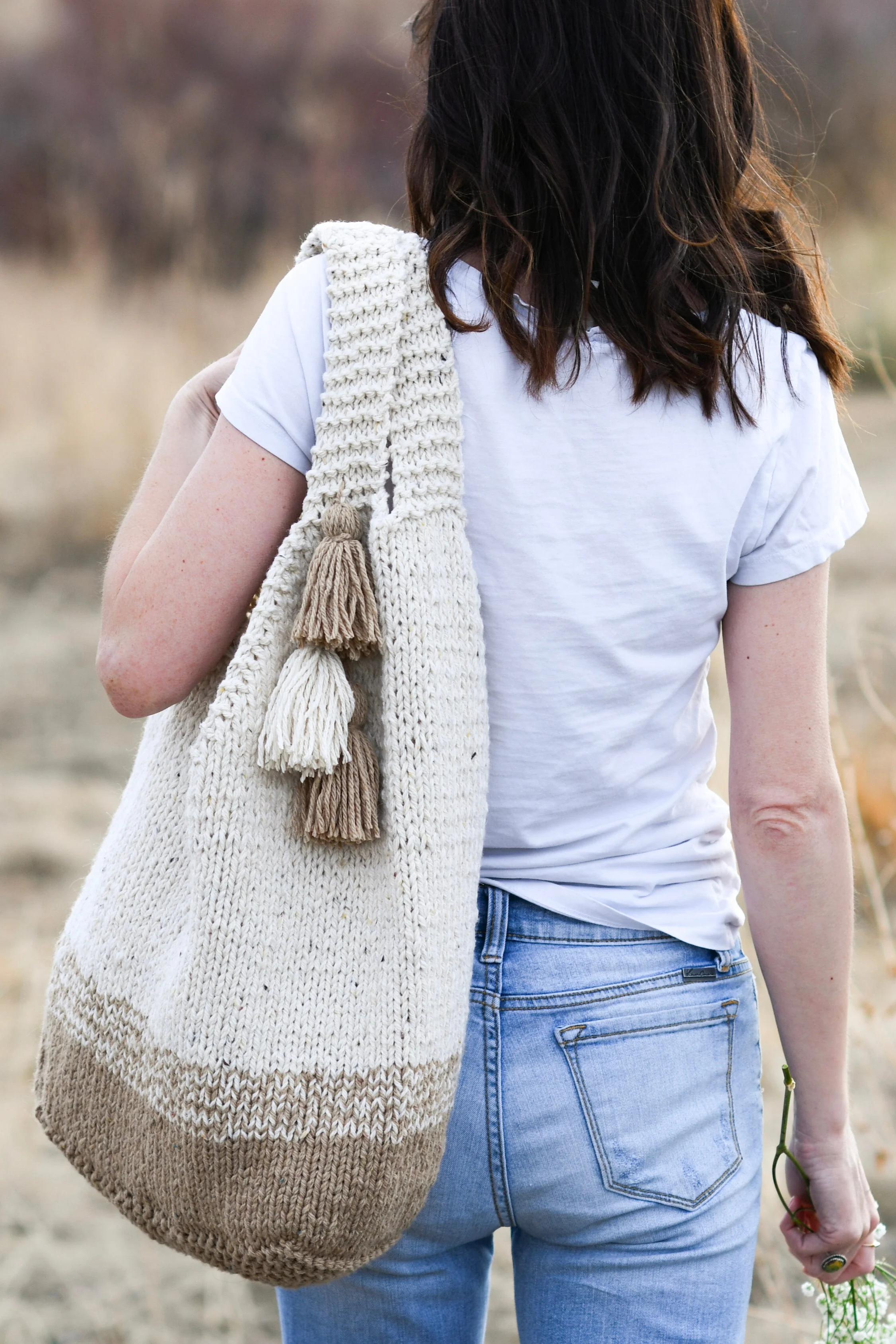 Image of Knit Kit - Mohave Slouchy Tote Bag