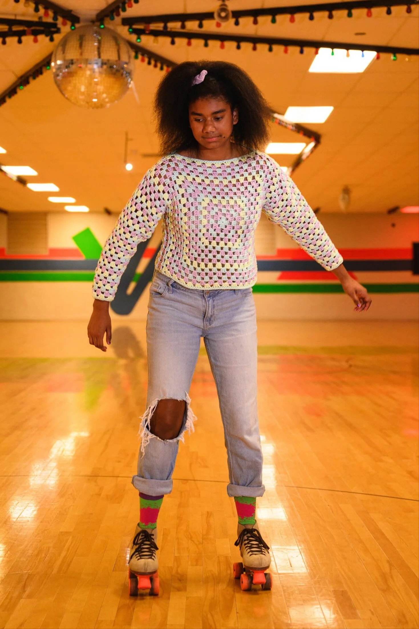 Image of Granny Square Sweater (Crochet)