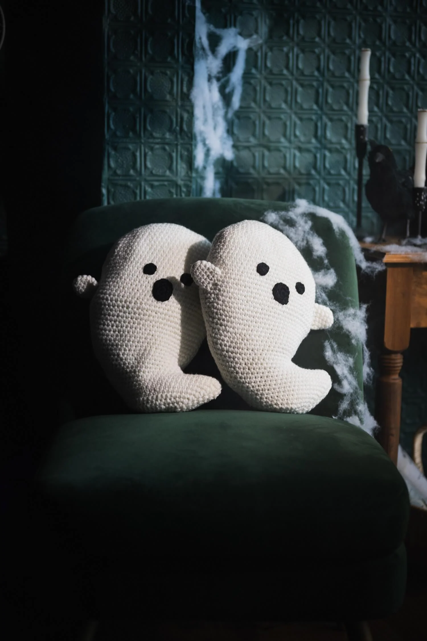 Image of Ghost Pillow (Crochet)