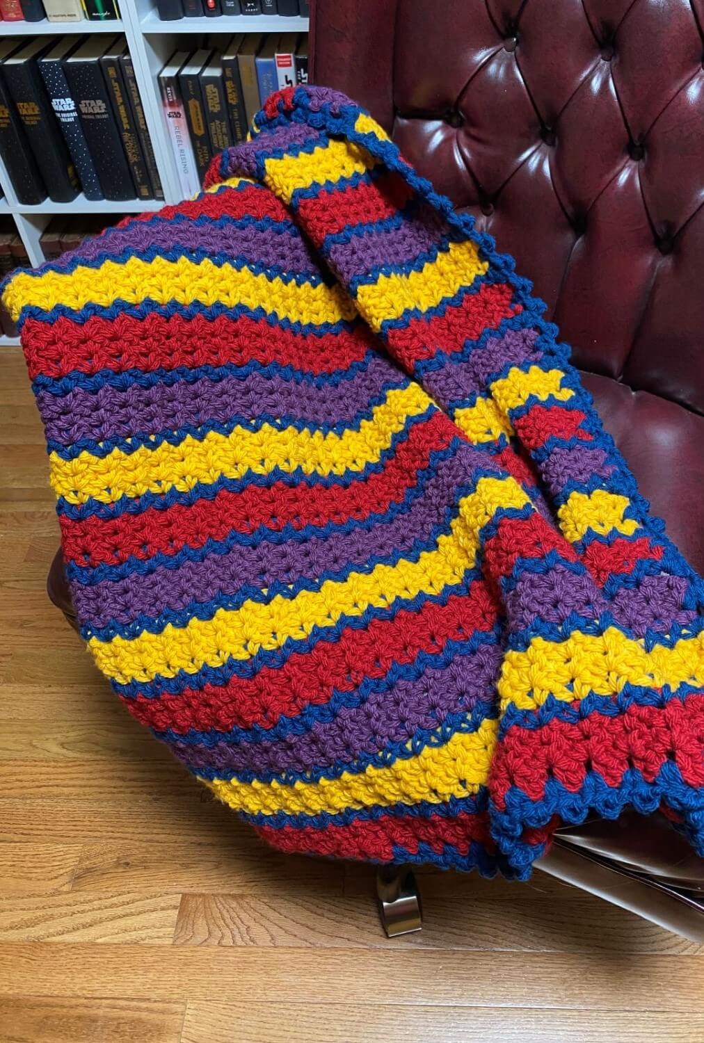 Image of Crochet Kit - Bold and Bright Throw