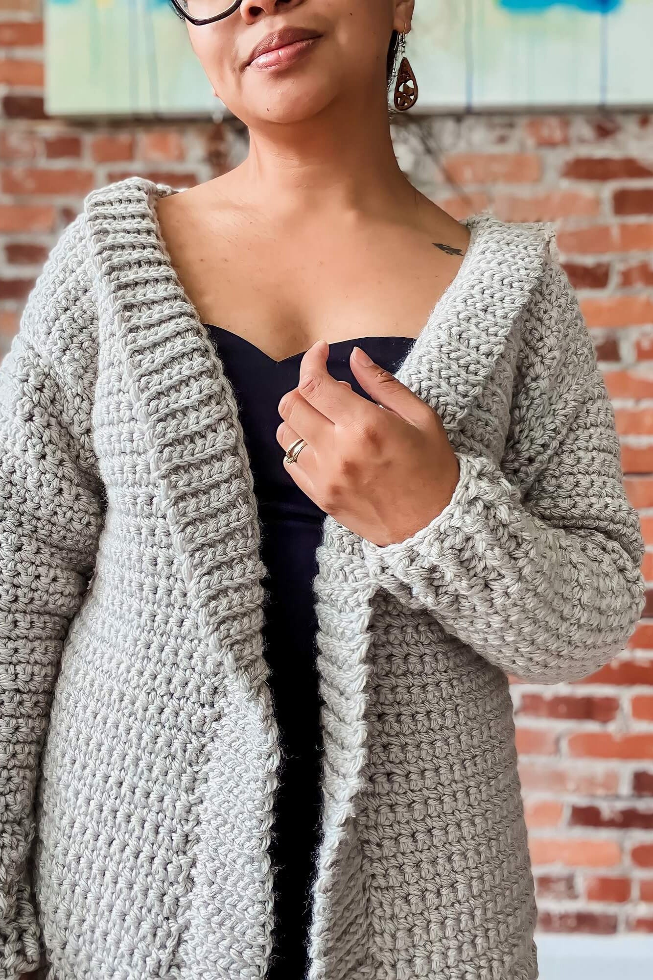 Image of Crochet Kit - Rutland Crochet Cardigan
