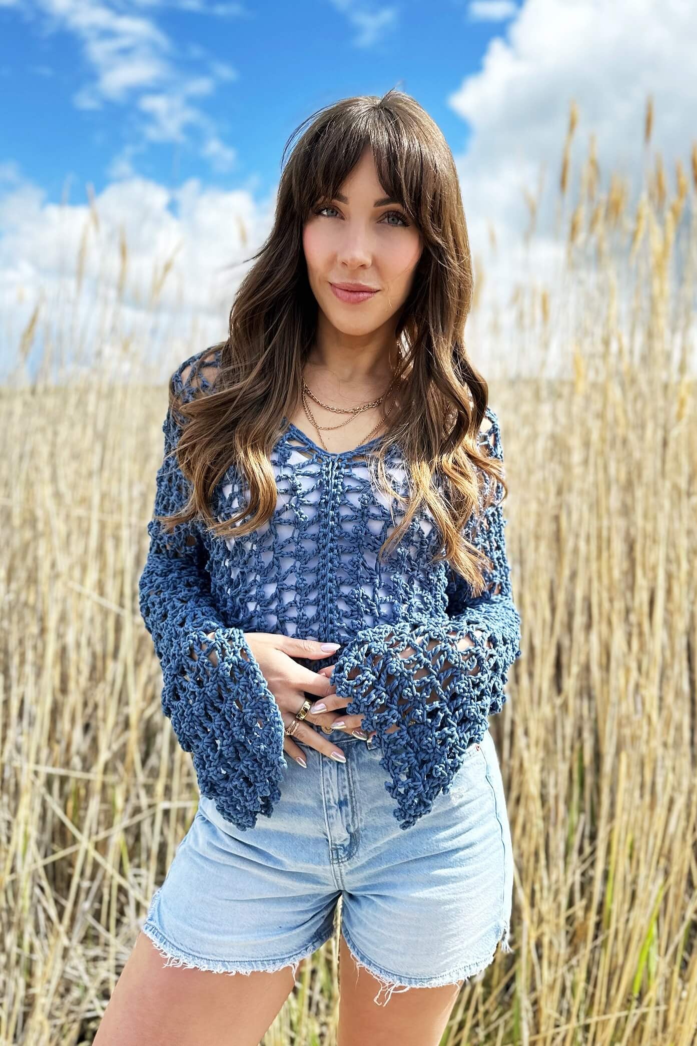 Image of Crochet Kit - Coastal Belle Crop