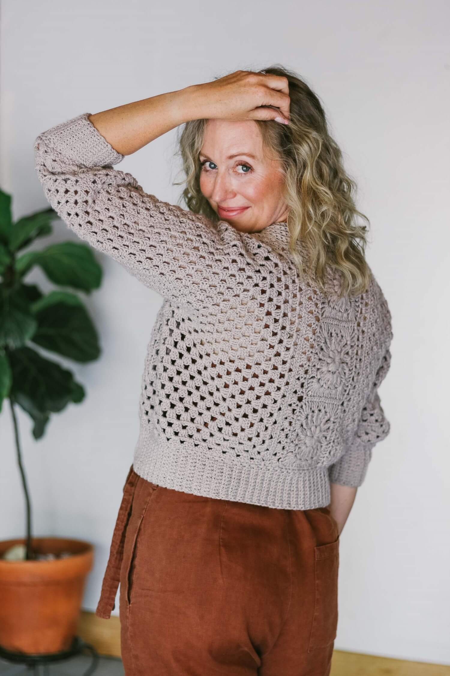 Image of Crochet Kit - The Zinnia Cardigan