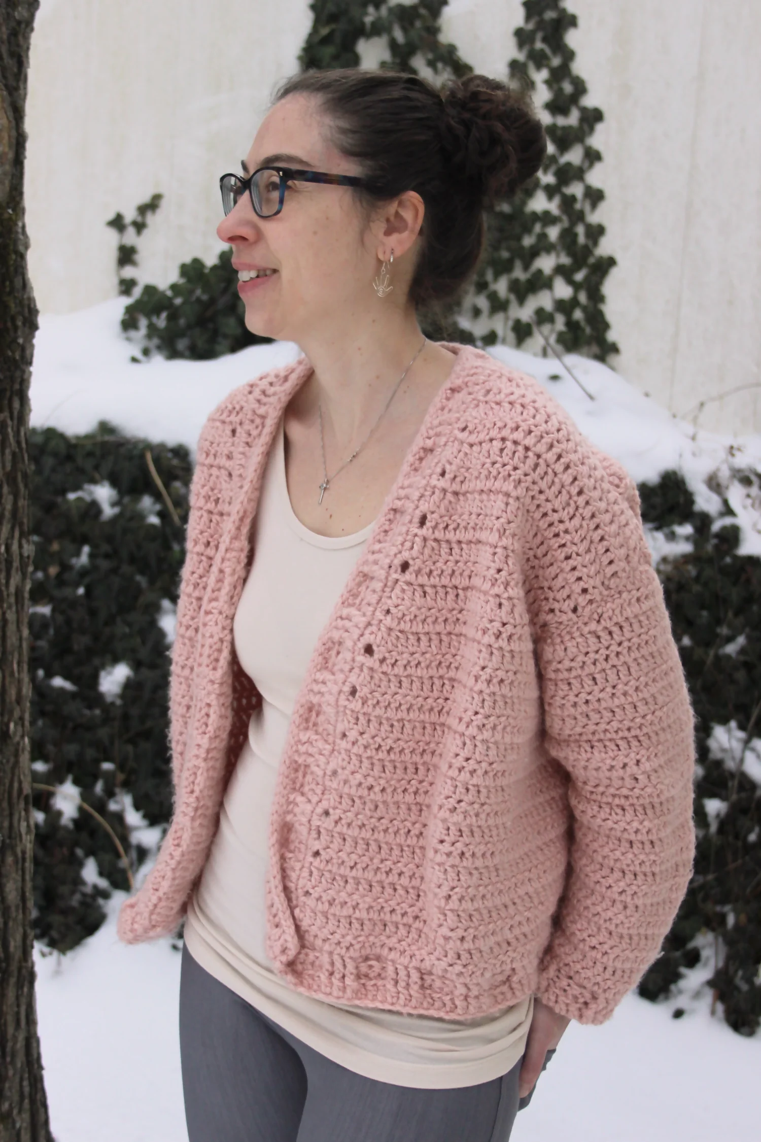 Image of In A Jiffy Cardigan (Crochet)