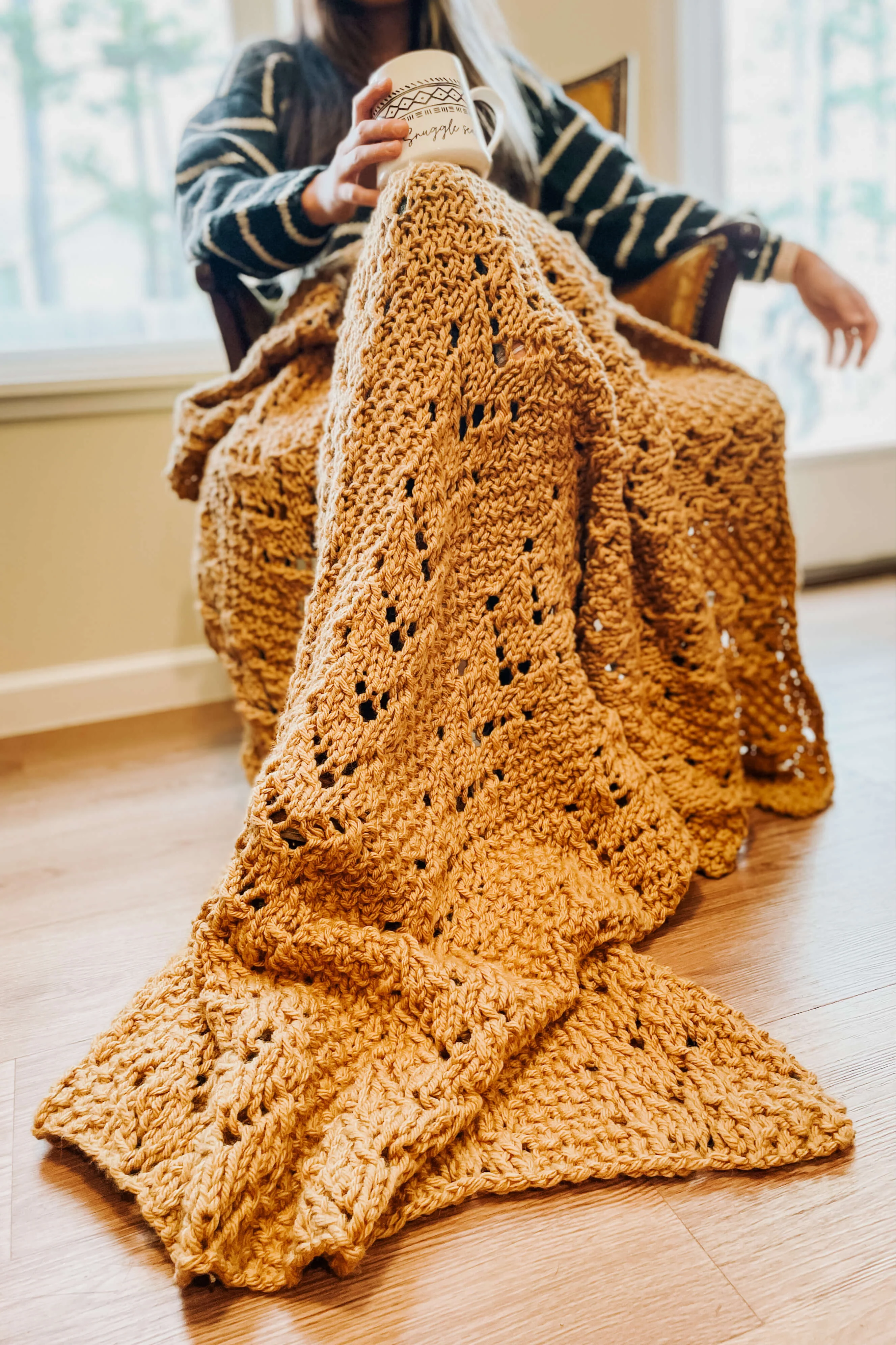 Image of Knit Kit - Elayne Afghan