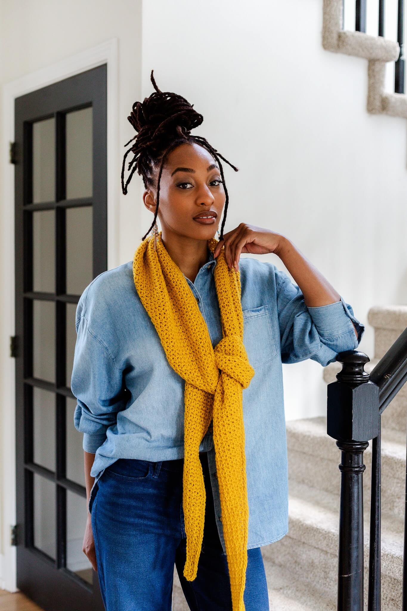 Image of Crochet Kit - Bernie Scarf Trio