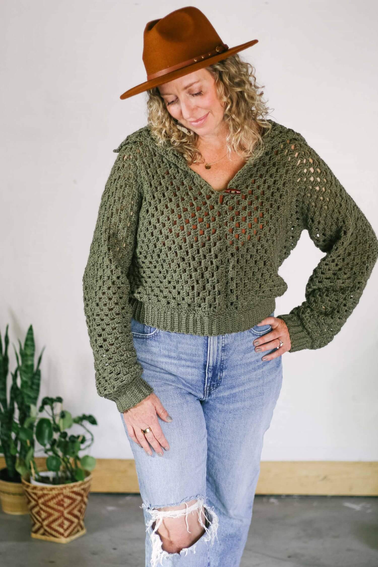 Image of Crochet Kit - The Moss Sweater