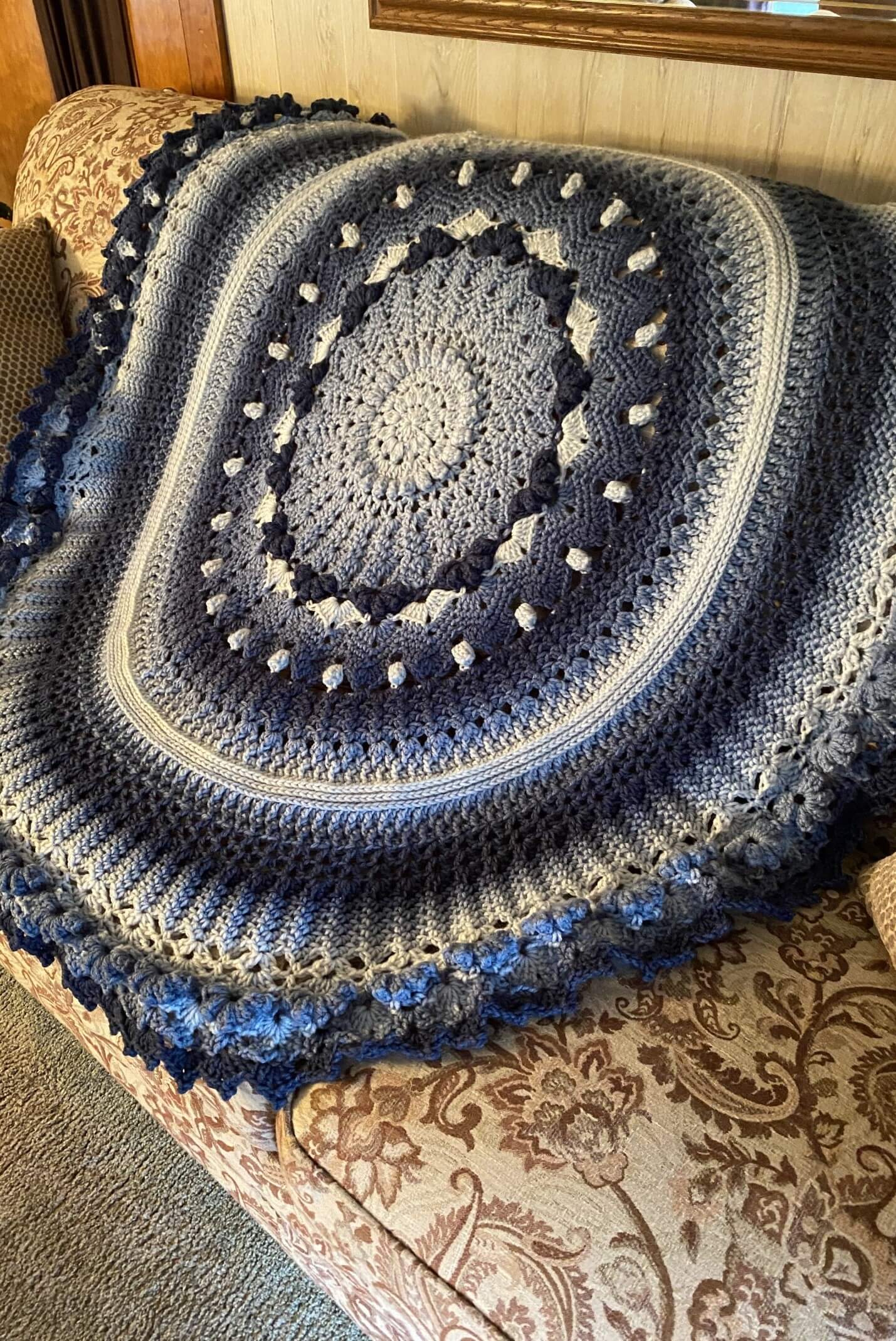Image of Crochet Kit - Starburst Gradient Blanket