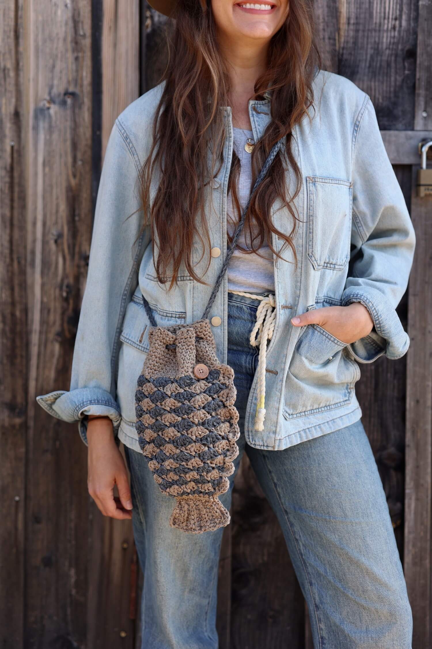Image of Crochet Kit - Catch of the Day Purse