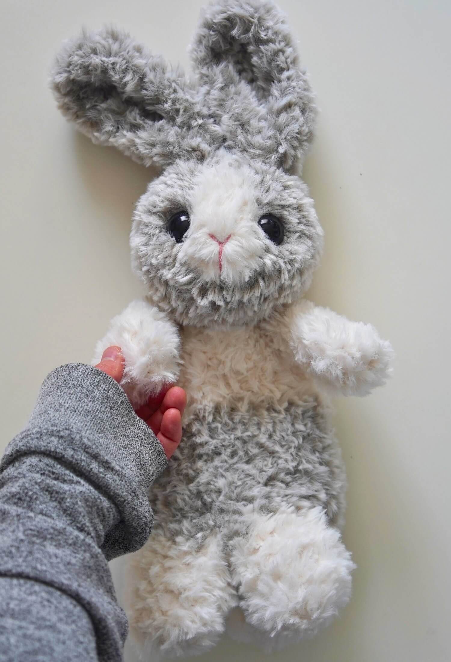 Image of Crochet Kit - Faux Fur Bunny Snuggler
