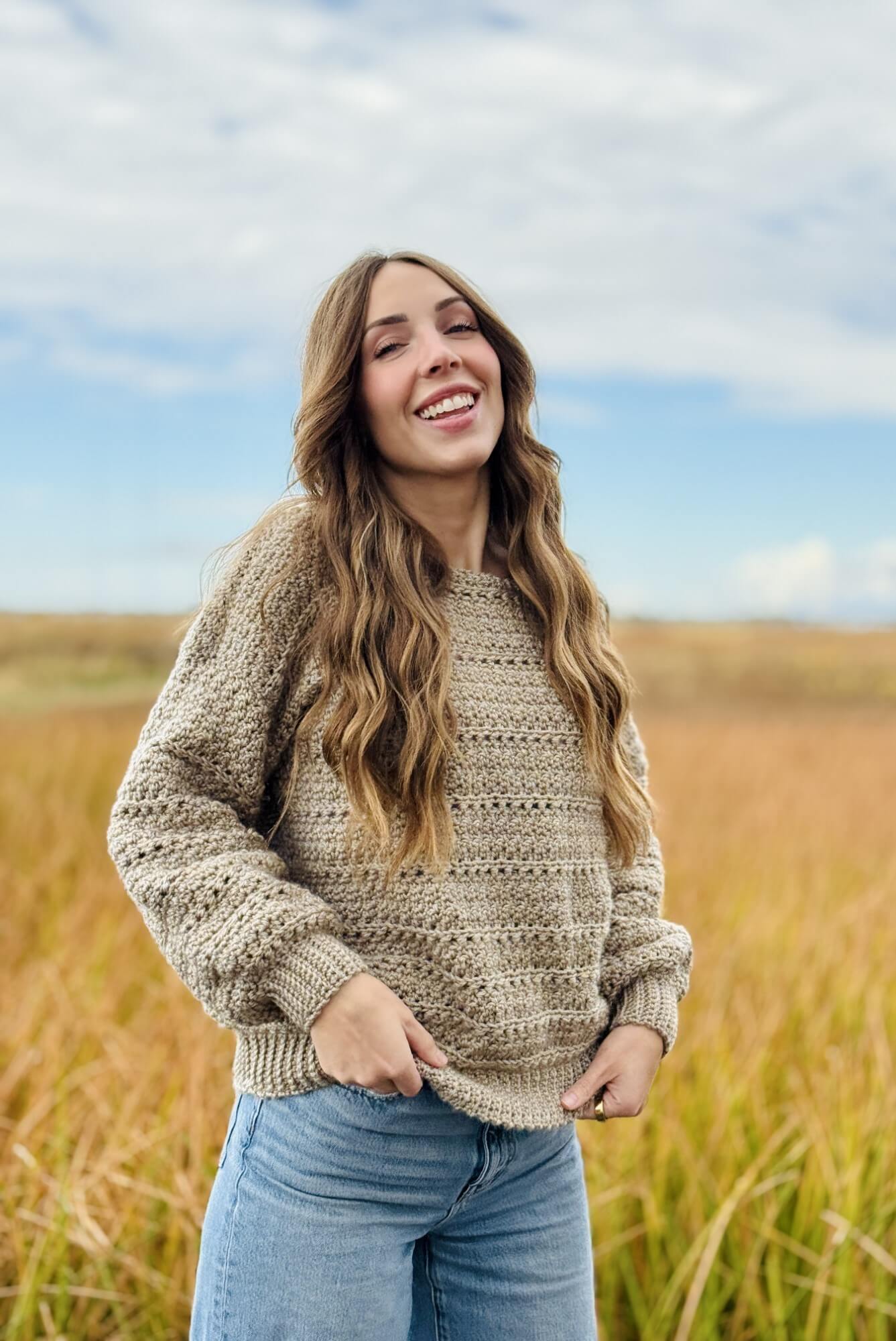 Image of Crochet Kit - Foggy Shores Pullover