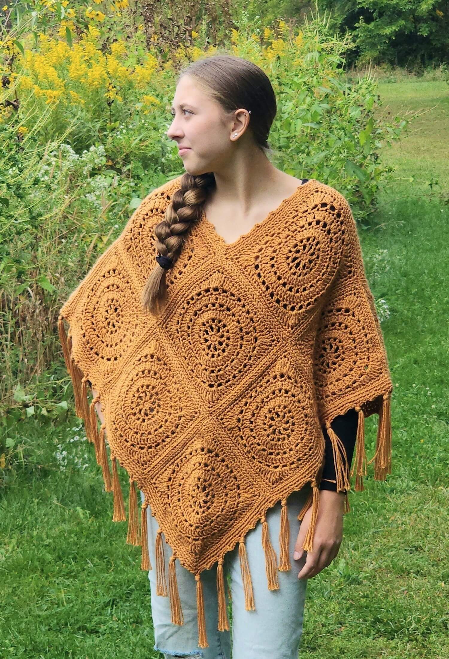 Image of Crochet Kit - Reel Time Poncho