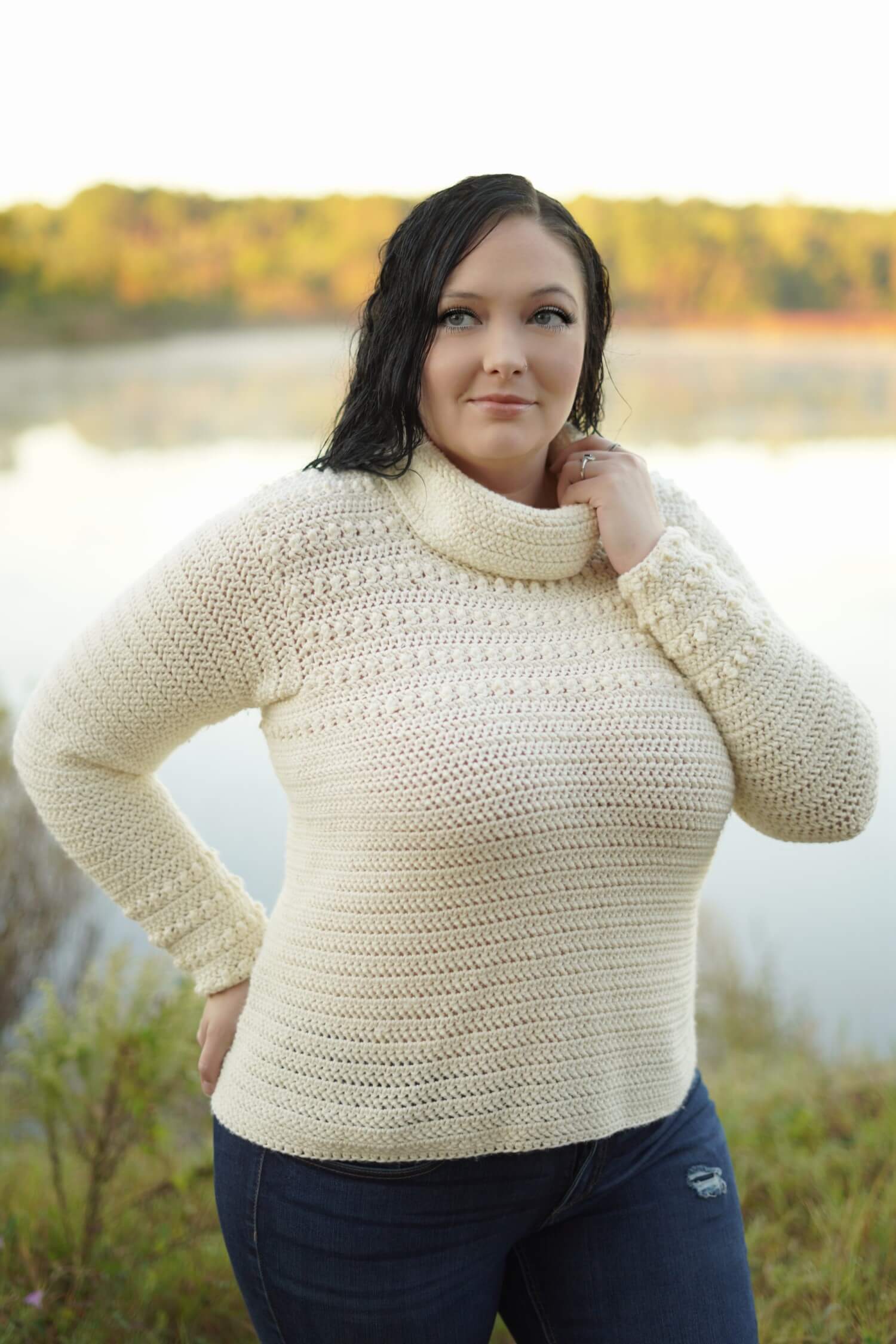 Image of Crochet Kit - Glacier Breeze Pullover