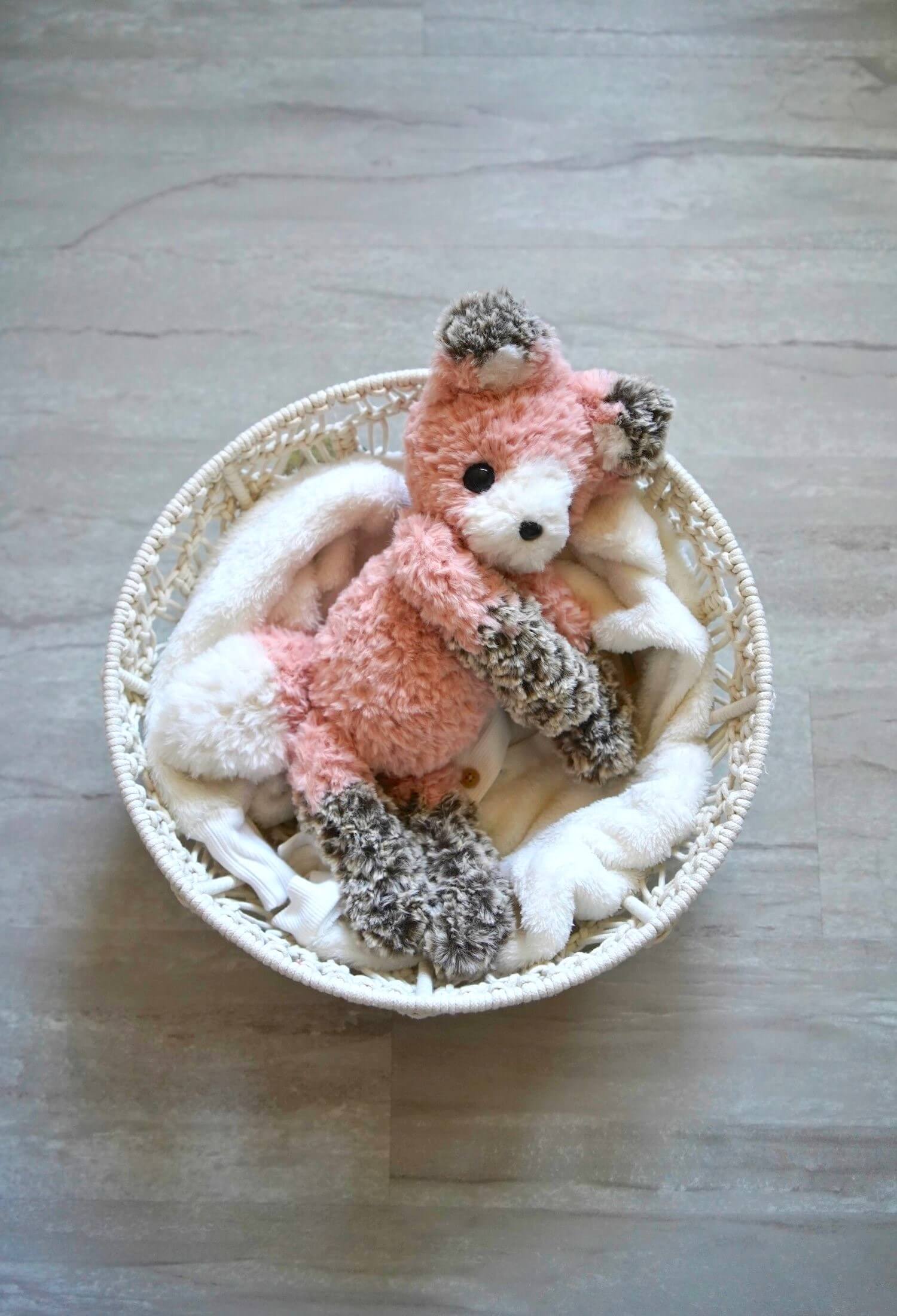 Image of Crochet Kit - Faux Fur Fox