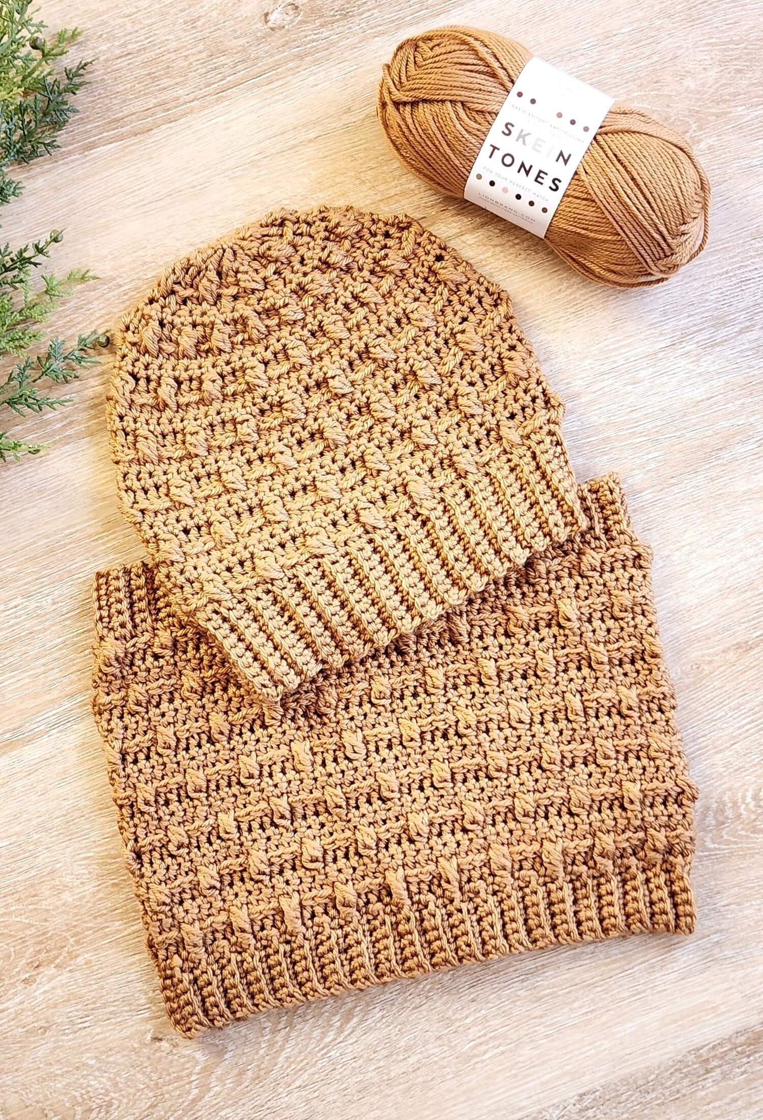 Image of Crochet Kit - Cedar Lodge Beanie and Cowl