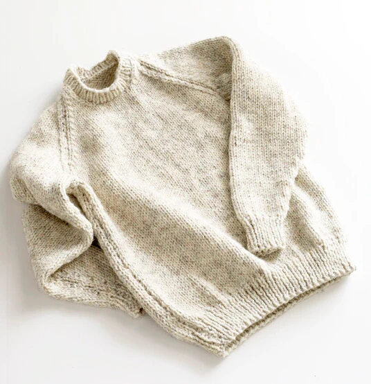 Image of Adult Raglan Sleeve Pullover Pattern (Knit) - Version 2