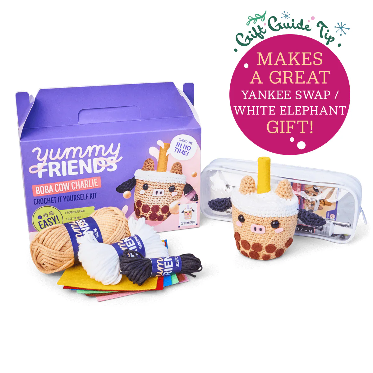 Image of Yummy Friends Crochet Kit