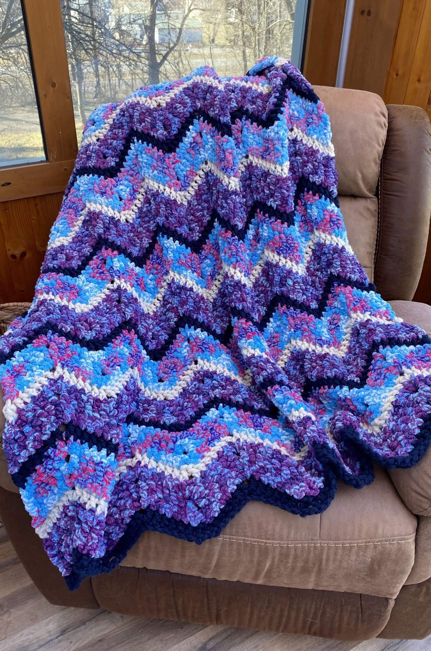Image of Crochet Kit - Mountains to the Sea Blanket
