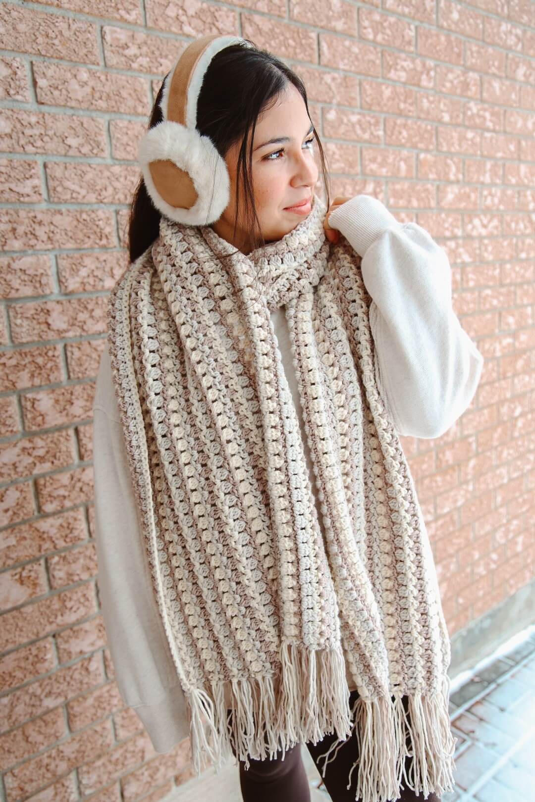 Image of Crochet Kit - 70's Blanket Scarf
