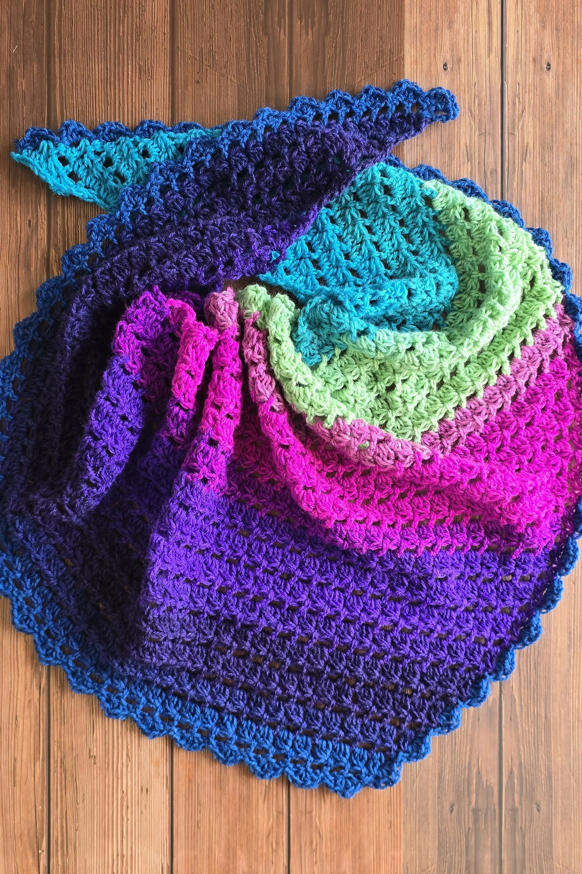 Image of Hopscotch Scarf (Crochet)