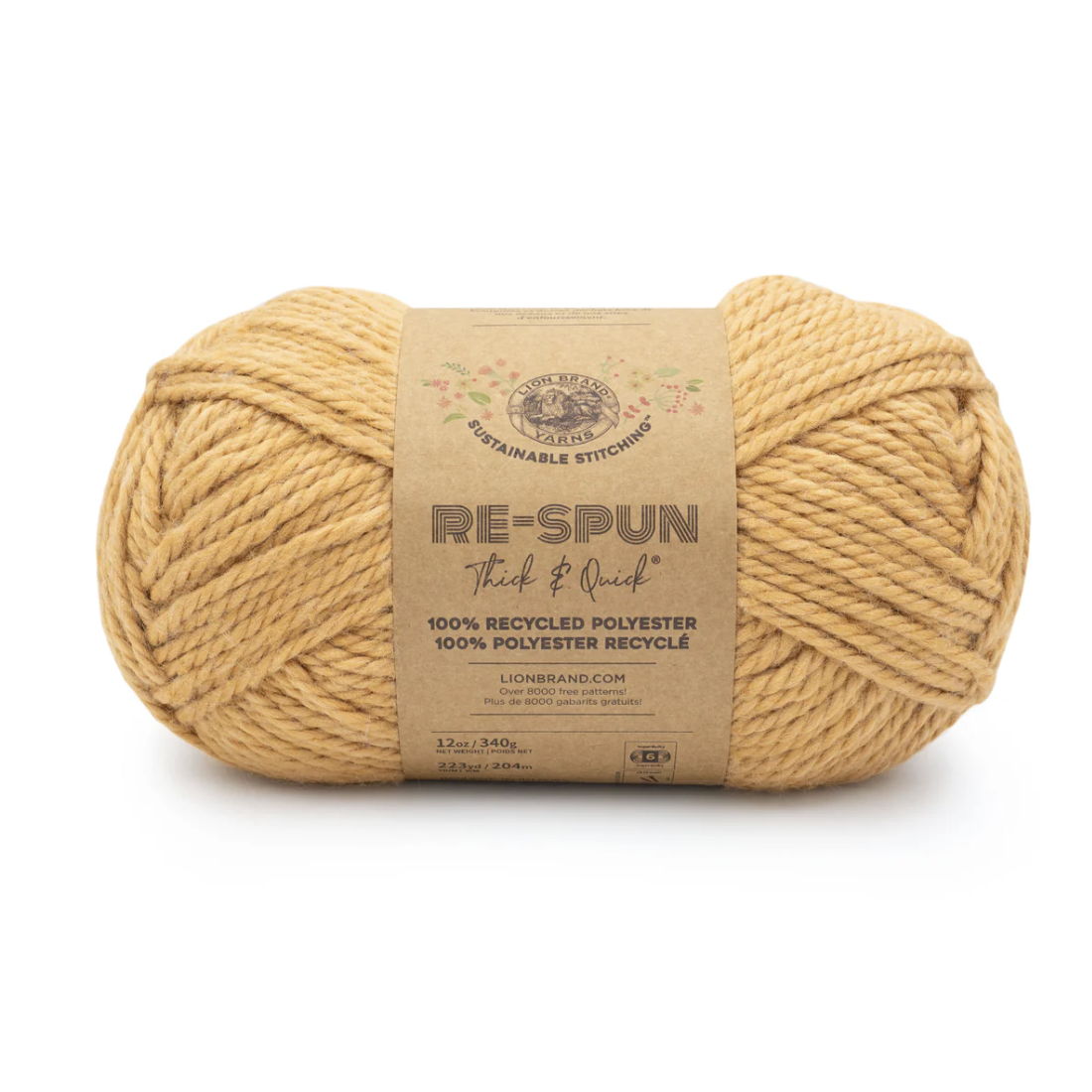 re-spun thick and quick yarn