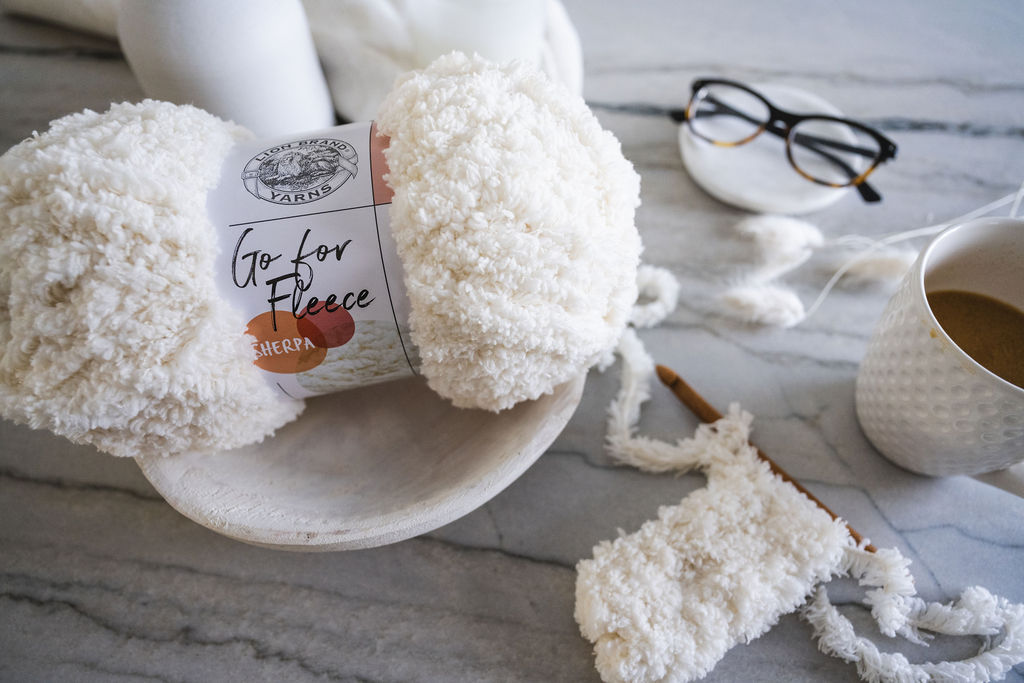 go for fleece sherpa yarn